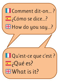This is more used by. Spontaneous Language Display Bubbles French And Spanish Teaching Resources