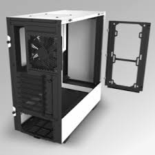 These fans are whisper quiet and move air great! Amazon Com Nzxt H510 Ca H510b B1 Compact Atx Mid Tower Pc Gaming Case Front I O Usb Type C Port Tempered Glass Side Panel Cable Management System Water Cooling Ready Black