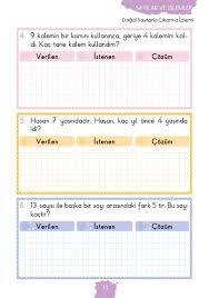 1 Sinif Konu Anlatim Matematik Fasikulleri Matematik 1 Sinif Matematik Ogrenme Guclugu