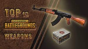 Top 10 Pubg Weapons Youtube