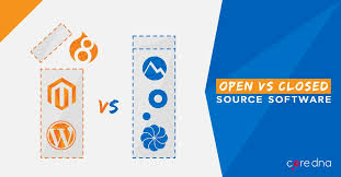 comparing open source vs closed source software