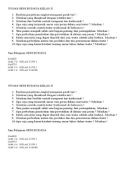 We did not find results for: Tugas Seni Budaya Dan Keterampilan Kelas X K13