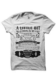 Shop vampire diaries posters and art prints created by independent artists from around the globe. The Vampire Diaries White T Shirt Swag Shirts