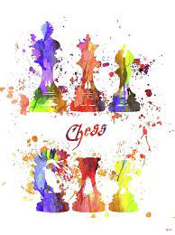 Chess By Daniel Janda Chess Drawings Artwork