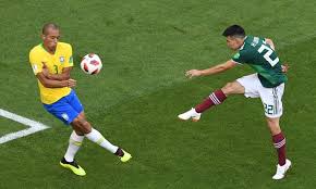 Hirving rodrigo lozano bahena is a mexican professional footballer who plays as a winger for serie a club napoli and the mexico national tea. Brazil 2 0 Mexico World Cup 2018 As It Happened Football The Guardian