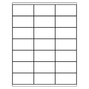 They can only represent labels as a grid. Template For Avery 5360 Address Labels For Copiers 1 1 2 X 2 13 16 Avery Com