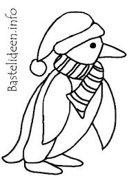 Fensterbild weihnachten winter elch mit schneeflocken fensterdeko winterliche fensterdeko rentier selbstklebend. Weihnachten Und Winter Kostenlose Bastelvorlage Oder Malvorlage Pinguin