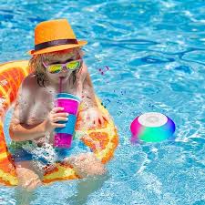 Parlante Flotante para Piscina con Luces RGB – regalatetienda.com