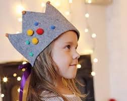 Super Mario Themed Felt Birthday Crown