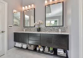 The beauty of a vessel sink shines from many different perspectives. Small Bathroom Ideas With Floating Sink Novocom Top