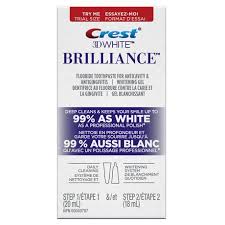 Crest 3d White Brilliance Daily Cleansing Toothpaste And Whitening Gel System Walmart Canada
