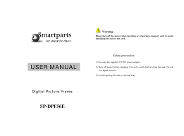 As with most technology, though, you can run into problems. Smartparts Sp Dpf56e User Manual Pdf Download Manualslib