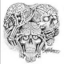 Pop Art See No Evil Hear No Evil Speak No Evil Skulls Found On Bing From Www Pinterest Com Evil Skull Tattoo Tattoo Art Drawings Skull Design