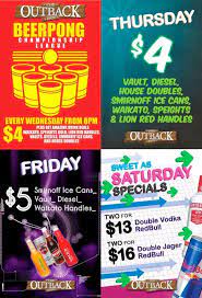 Bar Promotional Posters Discoverd By Www Thebarhunter Com Restaurant Promotions Bar Promotion Bar