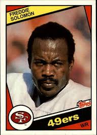 Amazon.com: Football NFL 1984 Topps #360 Freddie Solomon #360 NM 49ers :  Everything Else