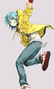 No Larger Size Available Blue Anime Anime Anime Child