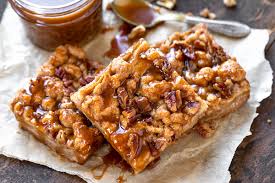 caramel apple bars the cozy apron