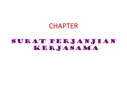 Contoh format surat perjanjian kontrak kerjasama investasi surat kontrak kerjasama para (3) surat perjanjian kontrak kerjasama ini dapat digunakan sah dan legal secara hukum, dan. Surat Perjanjian Kerjasama Ppt Download