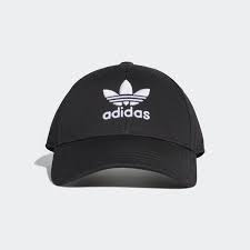 Adidas Trefoil Baseball Cap Black Adidas Malaysia