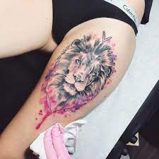 Lion Tattoo By Zdvyhl Colorful Lion Tattoo Sleeve Tattoos Lion Tattoo