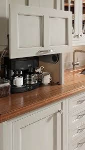 Great addition to the kitchen. Appliance Garage Wood Mode Fine Custom Cabinetry