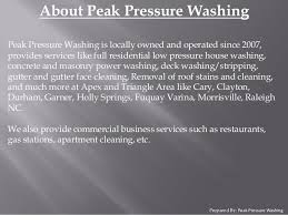 Our team is run by industry professionals with. Roof Cleaning Services In Raleigh Apex Nc By Peak Pressure Washing