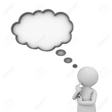 Once they lose, they just get more money and play again. 3d Man Thinking With Blank Thought Bubble Above His Head Over White Background Stock Photo Picture And Royalty Free Image Image 18853302
