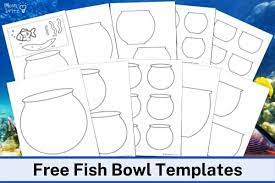 Bigfoot pickle face s kids craft ideas template half page and full page fish bowl fish activities crafts for kids fishbowl craft. Free Printable Fish Bowl Templates Mombrite