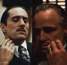 Vito Corleone...the two-time Oscar winner. Marlon Brando and Robert De Niro  were the first actors to win Oscars for playing the same role.The Godfather 
