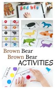 Brown Bear Brown Bear Activities Brown Bear Brown Bear Activities Book Themed Activities Preschool Activities