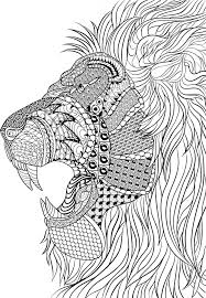 Plus, it's an easy way to celebrate each season or special holidays. Get This Lion Coloring Pages For Adults Free Printable 66376