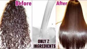 Milk contains a lot of moisturizing properties that are known to help straighten hair naturally. Permanent Hair Straightening At Home Only Natural Ingredients Tipstotop By Shalini Youtube