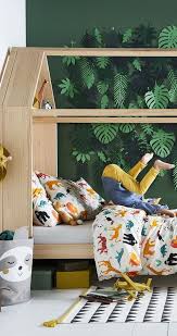 New Toddler Bed Play House Bed Frame Bunk Bed Home Bed Wood House Floor Bed Teepee Bed Wooden Bed Wo Kids Jungle Room Kid Room Decor Jungle Bedroom Theme
