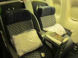 All the seats are standard here. American Airlines Business Class Dallas To Santiago
