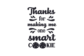 Download Thanks For Making Me One Smart Cookie Svg Cut File By Creative Fabrica Crafts Creative Fabrica PSD Mockup Templates