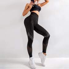 These durable, opaque leggings can stand up to any fitness regimen. High Waist Fitness Gym Leggings Women Seamless Energy Tights Workout Running Activewear Yoga Pants Hollow Sport Trainning Wear Yoga Pants Aliexpress