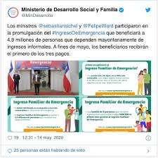 Para optar al ingreso familiar de emergencia, las personas que se encuentren en situación de vulnerabilidad e informalidad deben actualizar su información en el registro social de hogares (www.registrosocial.cl). Quienes Recibiran El Ingreso Familiar De Emergencia Y Cuando Sera Pagado Trabajemos Cl