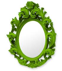 Thomas Vines Green Versailles Wall Mirror Mirror Thomas Vines Mirror Wall