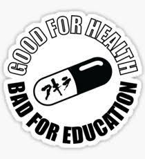 Stress's bad rap comes from chronic forms that really do undermine immune response and health. Resultado De Imagem Para Good For Health Bad For Education Tatuagens