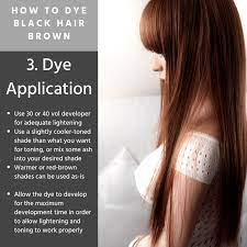 The good thing about this hair dyeing tutorial is that it can be used on any type of hair, whether the strands are fine, medium, or coarse. How To Dye Black Hair Brown Bellatory