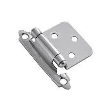 They are designed to fit flush or offset cabinet doors. Hickory Hardware Surface Mount Self Closing Flush Cabinet Hinge Pair Van Dyke S Restorers