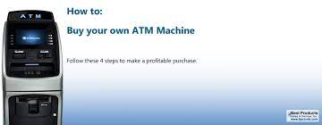If you intend to buy a franchise, then you should know that most of the atm franchises available the atm is a machine that doles out cash for customers who want to withdraw a certain amount of money or perform other services as well. How To Buy An Atm Machine Learn From The Experts At Best