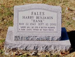 Harry Benjamin “Hank” Fales (1943-2002)