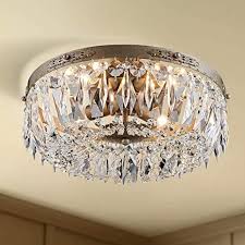 Check spelling or type a new query. Bestier Antique Silver French Empire Crystal Semi Flush Mount Chandelier Lighting Led Ceiling Light Fixture Lamp For Dining Room Bathroom Bedroom Livingroom 4 E12 Bulbs Required D14 In X H8 In