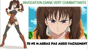 After all she always watches out for him. Invocation Diane Combattante Vert Seven Deadly Sins Grand Cross Ou Nanatsu No Taizai Youtube