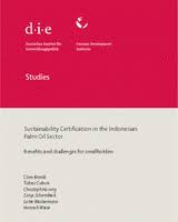 Sustainability Certification In The Indonesian Palm Oil Sector