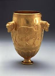 Goblet With Bulls Ancient Art Ancient Artifacts Ancient Persian