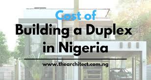 Cost of building a 3 bedroom house. Cost Of Building A Duplex In Nigeria 4 5 6 Bedroom 2021 The Architect