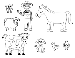 8 down on the farm coloring pages. Happy Farm Coloring Page Free Printable Coloring Pages For Kids