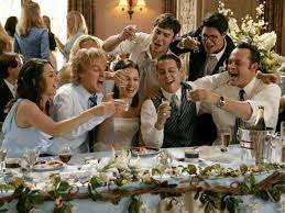 Wedding party table the newlyweds may sit at a long rectangular head table or round table at the focal point of the room, or alternatively, at their very own sweetheart table. Rehearsal Dinner Tips